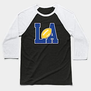 Big Bold Los Angeles Rams Monogram Baseball T-Shirt